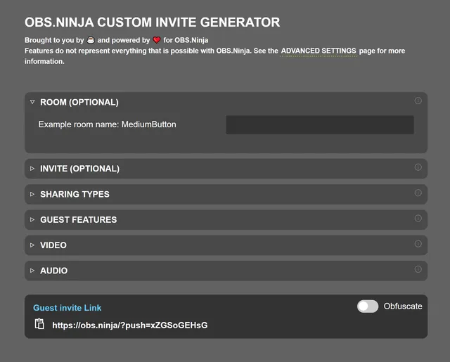 VDON-invite as of 2021-01-17